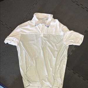 OGIO White and Gray Polo Shirt Classic Style